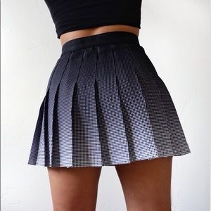 American Apparel Ombre Tennis Skirt